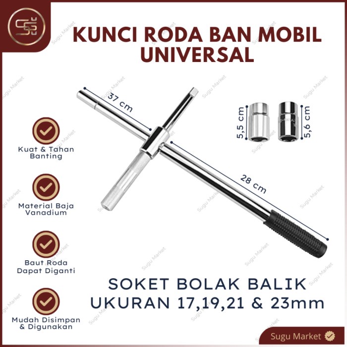 Kunci Ban Mobil Telescopic Kunci Roda Mobil Kunci Roda Palang Ban
