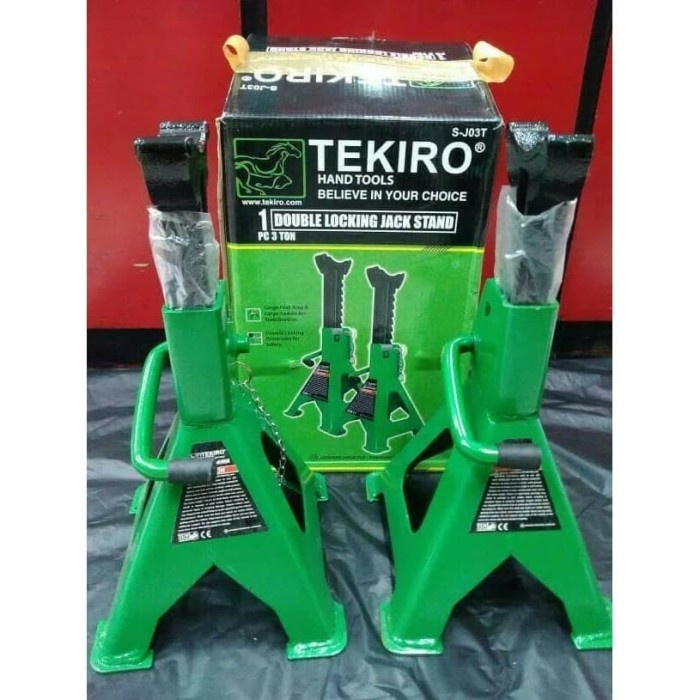 TERMURAH Jack Stand 3 Ton Set 2bh - Dongkrak Tahanan Mobil TEKIRO