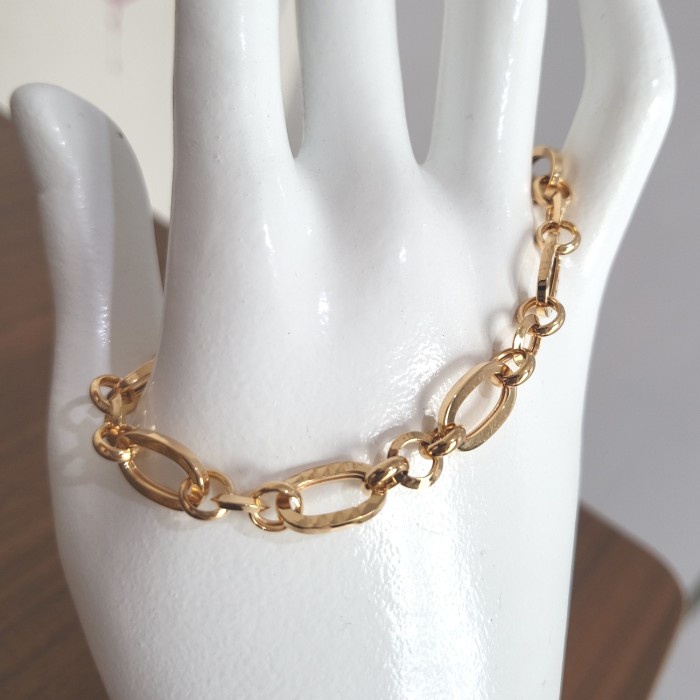 GELANG FASHION TERANG JAYA emas kuning 700/16k
