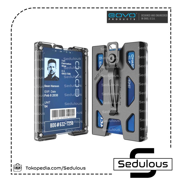 

GoVo Badge ID Card Holder/Wallet Tactical ID card TERLARIS/TERMURAH/TERPOPULER