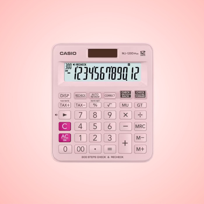 

CASIO MJ-120DPLUS - Hitam - Kalkulator Dagang - Fungsi Recheck-12digit TERLARIS/TERMURAH/TERPOPULER