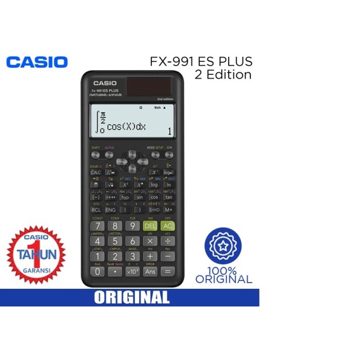 

Jual Kalkulator Casio FX 991 ES Plus TERLARIS/TERMURAH/TERPOPULER