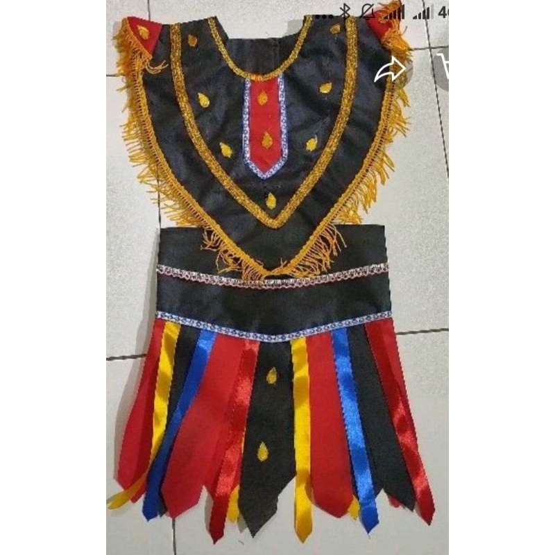 Baju Adat Dayak Anak TK - Baju Dayak Anak Murah