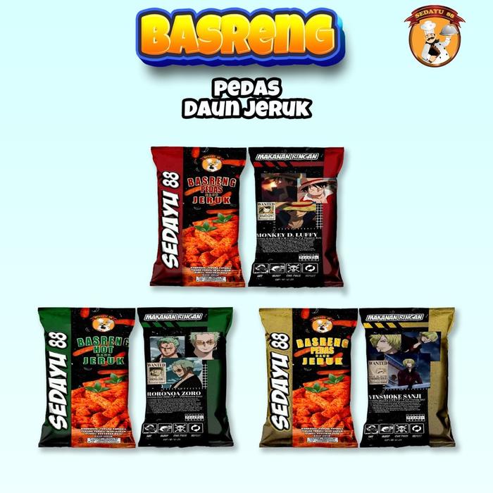 

BASRENG MIX PEDAS DAUN JERUK+ ORIGINAL DAUN JERUK ISI 25pcs