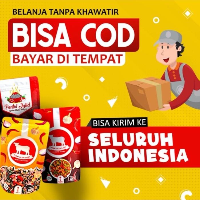 

Paket Cumi Aceh Lady / 3 pack Cumi / / Kirim Seluruh Indonesia / Rempah Lady / Lauk Siap Saji / 3 x