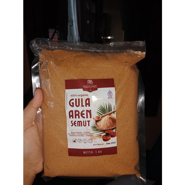 

Gula Aren semut // gula aren alkasari 1kg