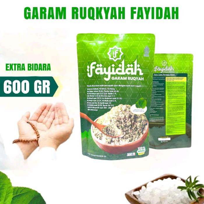 

Garam ruqyah mandhi fayidah BDR 600G sudah di asma salt Himalaya Mandi Perawatan