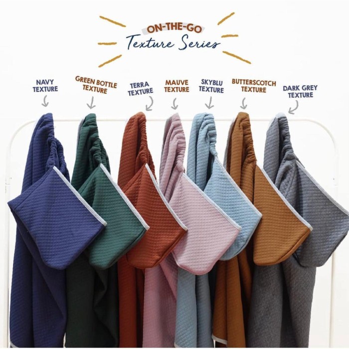 Maison Elmesa On The Go Blanket - Otg Selimut Anak Bayi Topi Hood