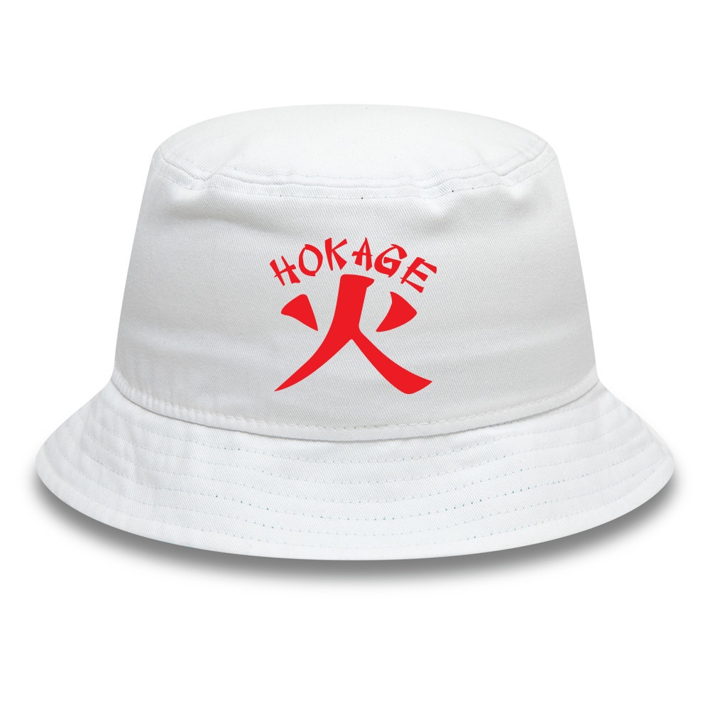 Topi Bucket Anime Naruto Hokage Logo