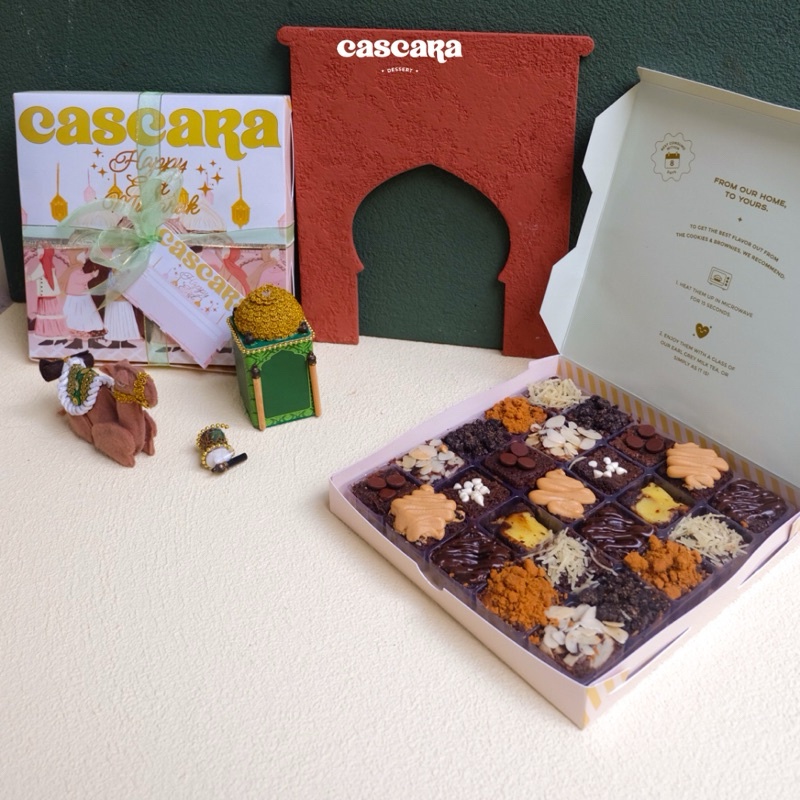

BEST SALE Cascara Cookies - Eid Mubarak Ramadhan Hampers Fudgy Brownies dan Soft Cookies Lebaran