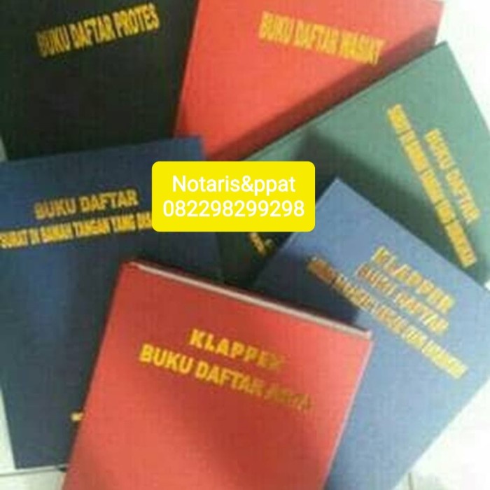 terbaru  buku protokol notaris ready