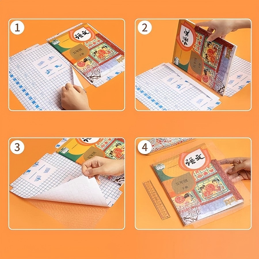 

Discount Stiker Sampul Buku Isi 10 Lembar Adhesive / Book Cover Waterproof Tulis Sekolah Diamond
