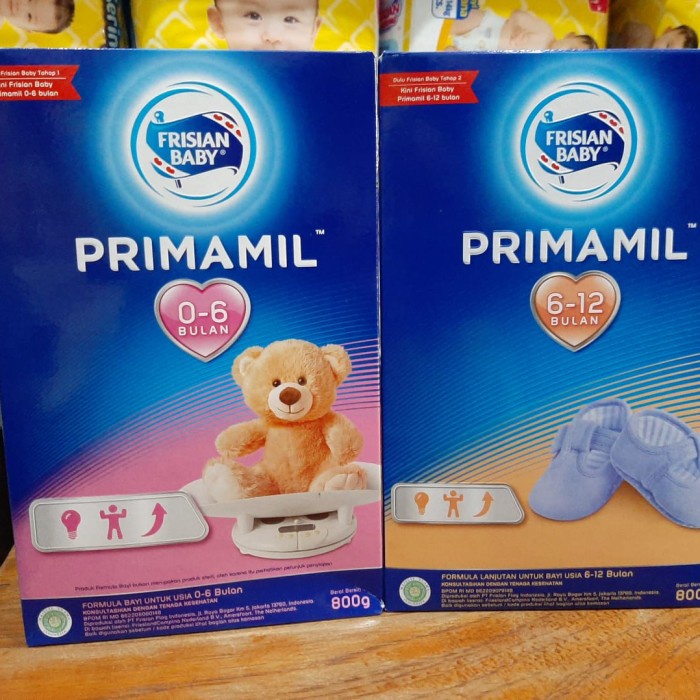 frisian flag primamil 0 6/6-12bulan 800gr