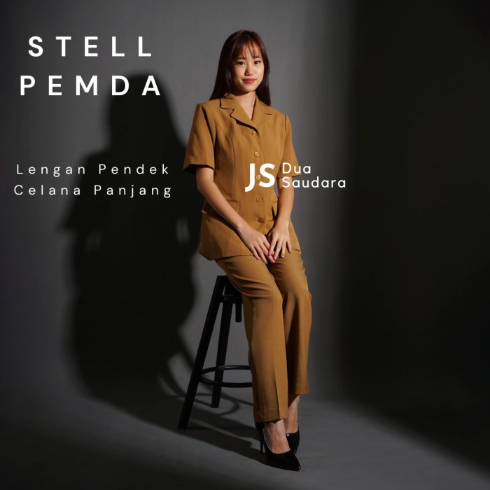 SETELAN PEMDA WANITA / STELAN CELANA PEMDA / BAJU PEMDA / BAJU PNS