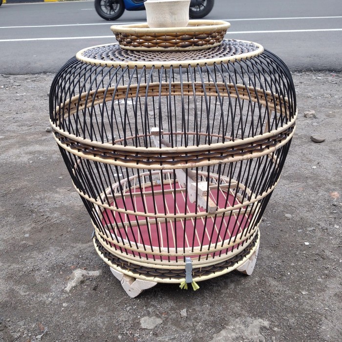 kandang burung tekukur/puter free karpet merah lapisan tatakan bawah DiskonJual MurahHarga