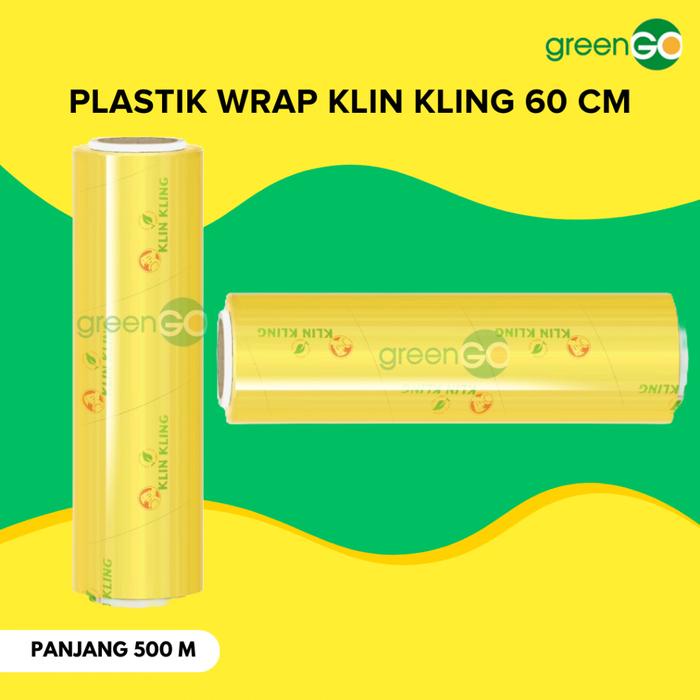 TERBARU PLASTIK WRAPPING MAKANAN 60 CM KLIN KLING 500 METER PLASTIK WRAPPING FOOD GRADE