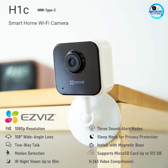 EZVIZ H1C Indoor Wifi Camera Cctv - ICB