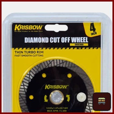 Terbagus Krisbow Mata Potong Gerinda Keramik Marble Granit 4 Inci