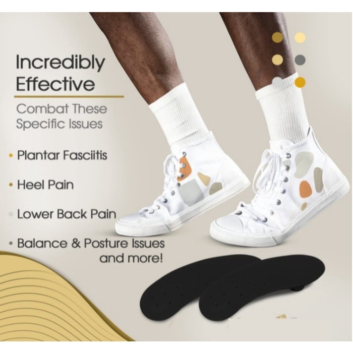 Sale Terbatas Insole Ortopedi Flat Foot / Orthotics Arch Support Alas Sol Kaki Datar Aman