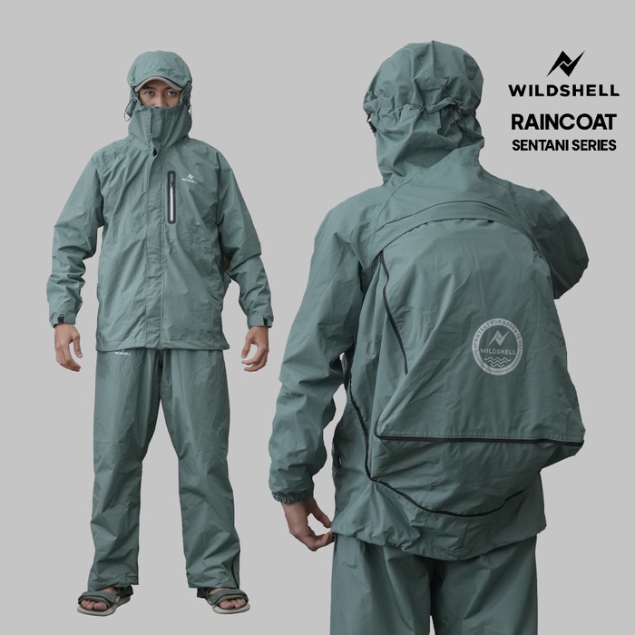 Jas Hujan/Raincoat Wildshell Sentani Series
