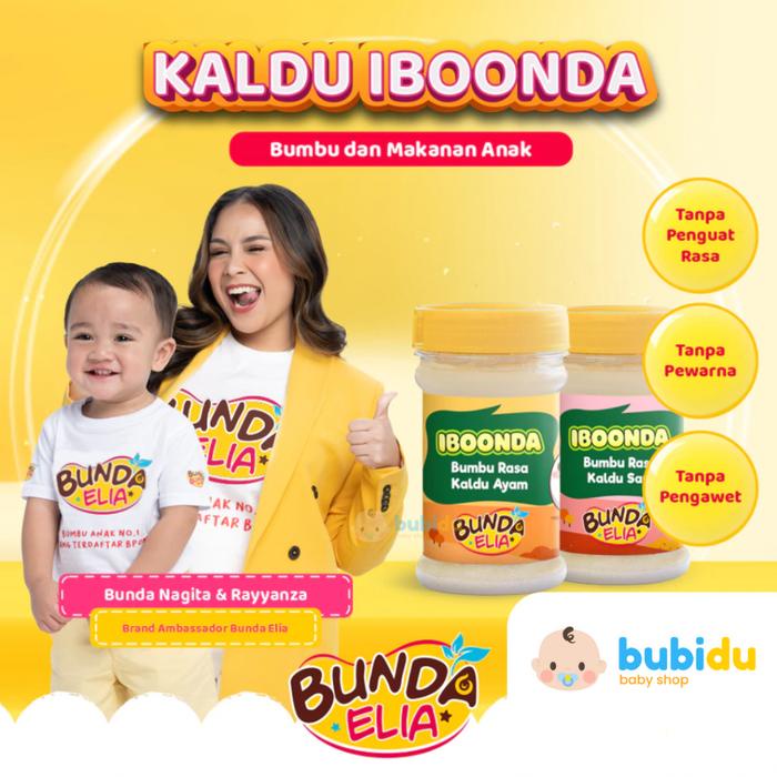 

TERJAMIN BUMBU BUNDA BY ELIA Iboonda Kaldu Mpasi Bubuk Penyedap Masakan Soup Mpasi Bayi Non MSG