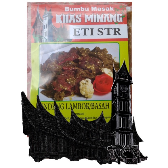 

BERKUALITAS BUMBU KHAS BUKITTINGGI ETI STR -DENDENG LAMBOK, AYAM BAKAR, IKAN BAKAR