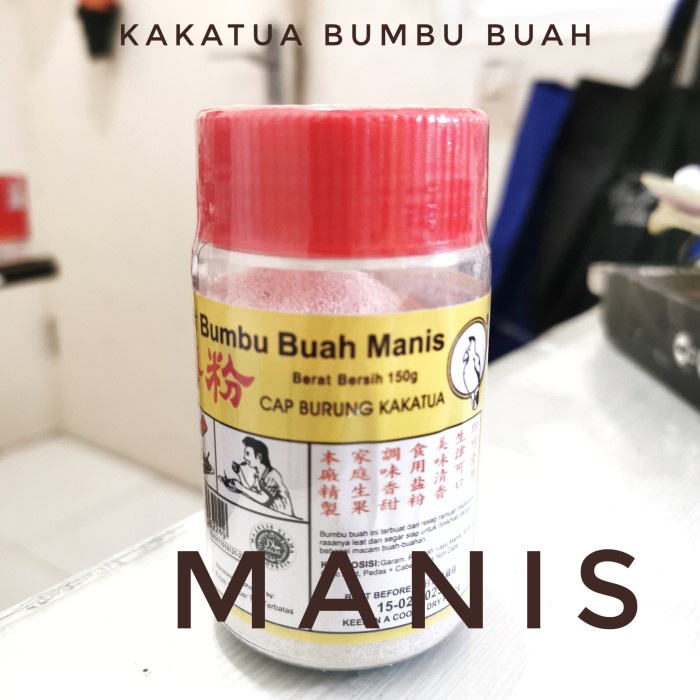 

TERUJI Kakatua bumbu buah botol bumbu rujak