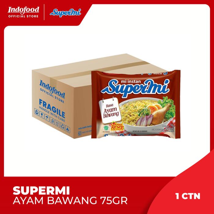 

Wdo - 1 Ctn - Supermi Ayam Bawang 75Gr