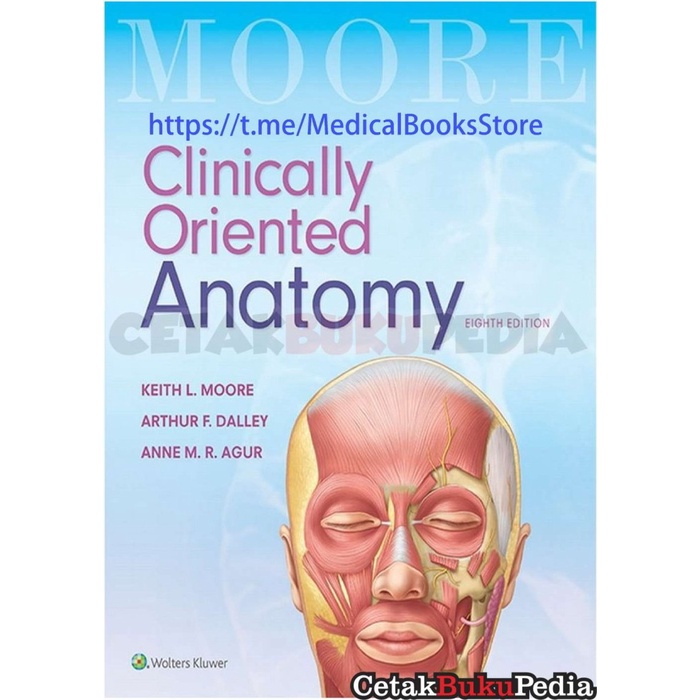 Book Moore Clinically Oriented Anatomy Keithmoore Softcover