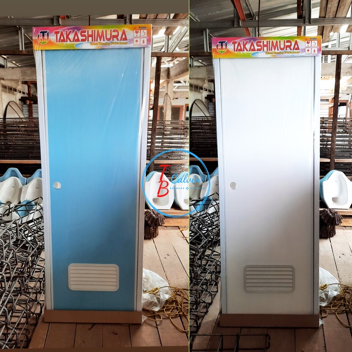 Pintu Kamar Mandi / Pintu Pvc (Warna) Merek Takashimura