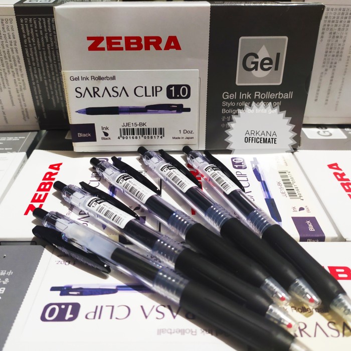 

Pulpen Sarasa Clip 1.0 Hitam By Zebra