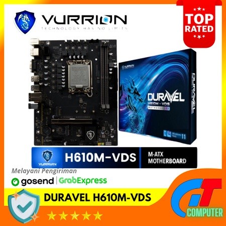 HARGA DISC - MOTHERBOARD VURRION DURAVEL H610M-VDS