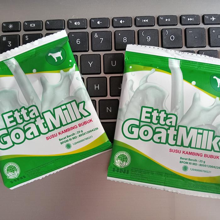 

terbaru !!! susu kambing etawa bubuk gula - etta goat milk hni hpai susukambing etawaku dairy ready