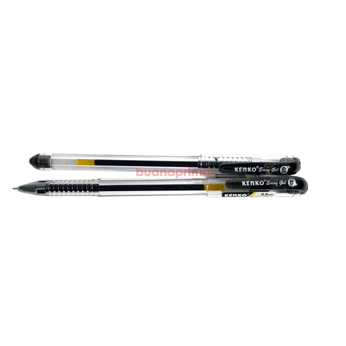 

JTTOP" PULPEN KENKO EASY GEL ISI 12 PCS HITAM BIRU MERAH PEN CAIR