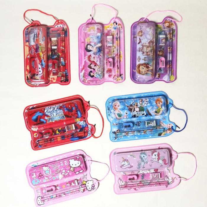 

JTTOP" BOS SET ALAT TULIS FANCY/STATIONERY SET/FANCY SET/KADO/SOUVENIR ANAK PENSIL STATIONERY