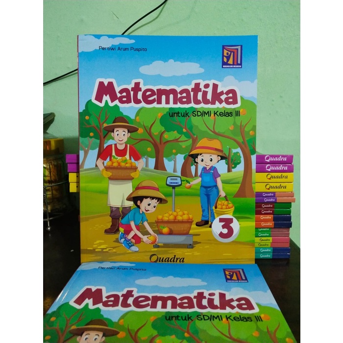 SALE  MATEMATIKA SD KELAS 3 KURIKULUM MERDEKA PENERBIT QUADRA READYY