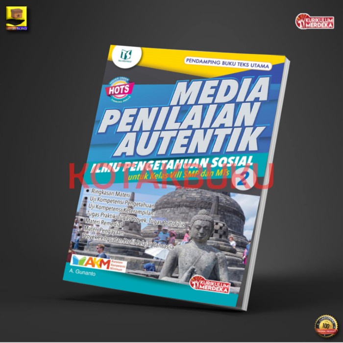 SALE  MEDIA PENILAIAN AUTENTIK IPS KELAS 7 8 9 SMP / IPS SMP / KURIKULUM MERDEKA SMP READYY