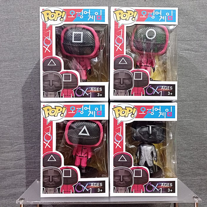 | MFG | Action Figure Pop Squid Game Mainan SquidGame