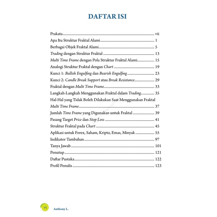 

SALE !!! [BUKU GRAMEDIA] TRADING DENGAN STRUKTUR FRAKTAL - ANTHONY L READYY