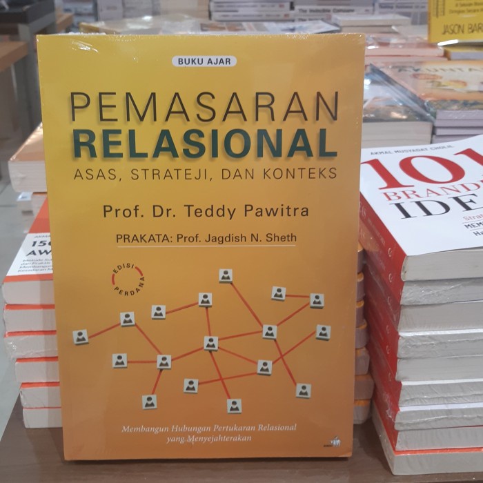 

SALE !!! BUKU PEMASARAN RELASIONAL ASAS STRATEJI DAN KONTEKS BY TEDDY PAWITRA READYY