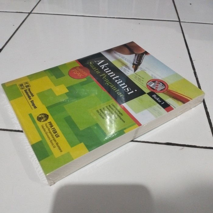 

SALE !!! AKUNTANSI SUATU PENGANTAR BERBASIS PSAK BUKU 1 READYY