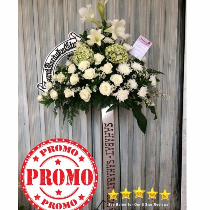 

SALE !!! BUNGA STANDING TURUT BERDUKA CITA READYY