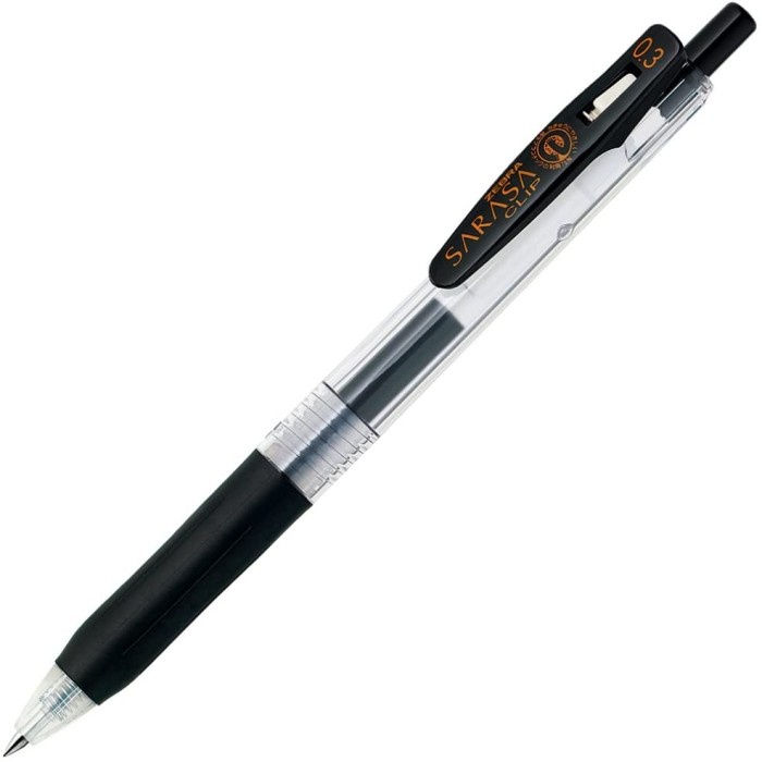 

HJK Zebra Sarasa Clip 0.3 mm Gel Ballpoint Pen
