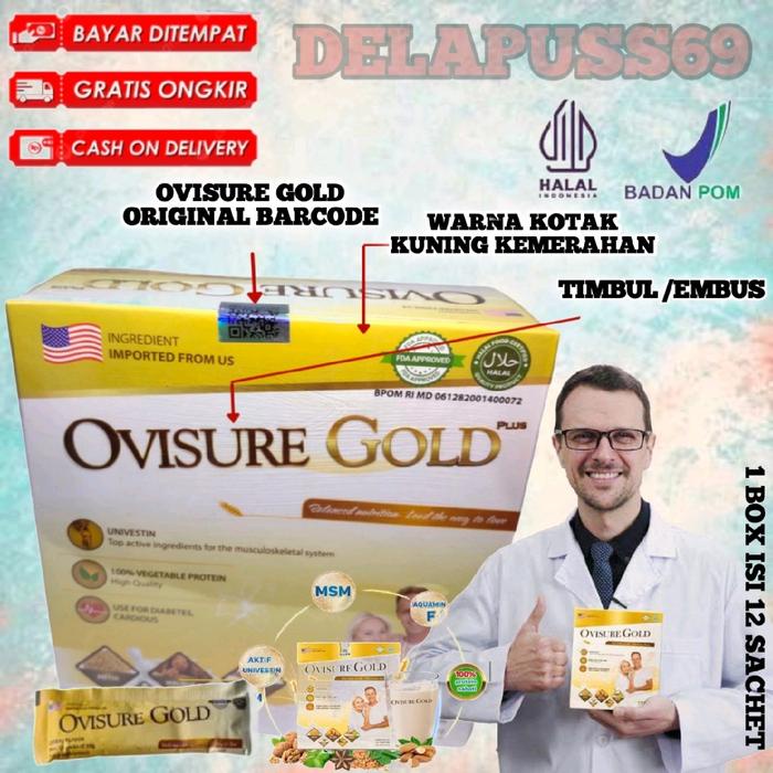 

terbaru !!! ovisure gold susu membantu kerusakan tulang dan nyeri sendi terbaik ready