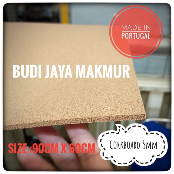 

Corkboard 5mm TERLARIS/TERMURAH/TERPOPULER