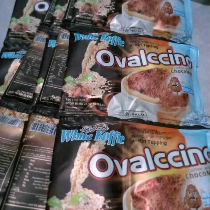 

Luwak Ovalccino Kopi Sachet 2 Renceng (30pcs) Coffee Robusta