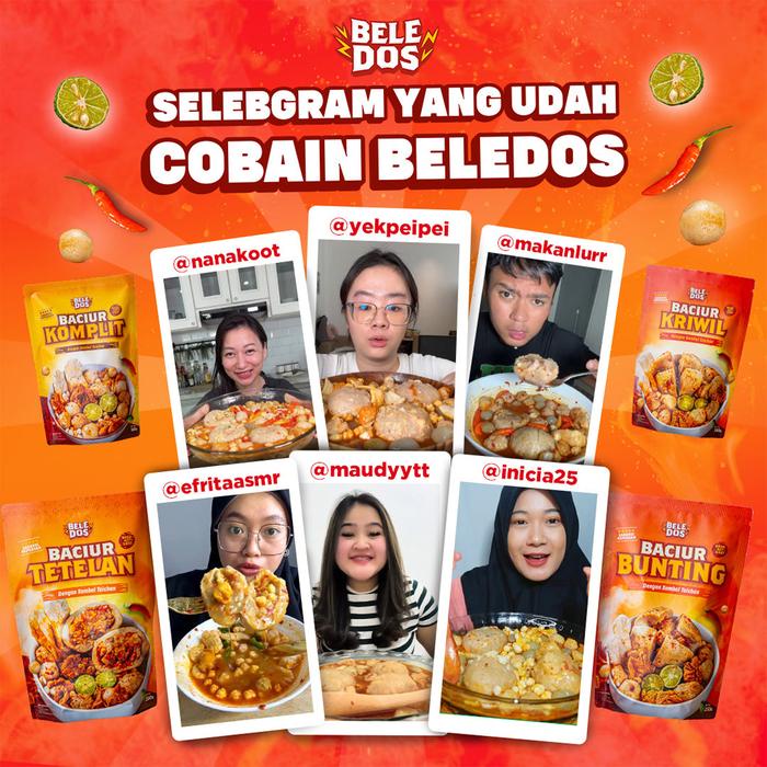 

Beledos Baciur Iga Emplok 250 Gram dengan Sambal Taichan