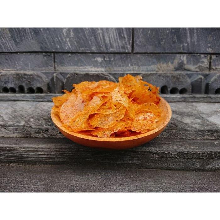 

Kripik Kaca Pedas Daun Jeruk 500gr Camilan Food - Snack dan Kripica - Kripca keripik kaca