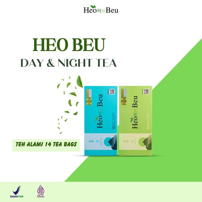 

Teh Heo Beu Minuman Teh Hijau Isi 14 Kantong - Teh Hijau Bahan Herbal Alami