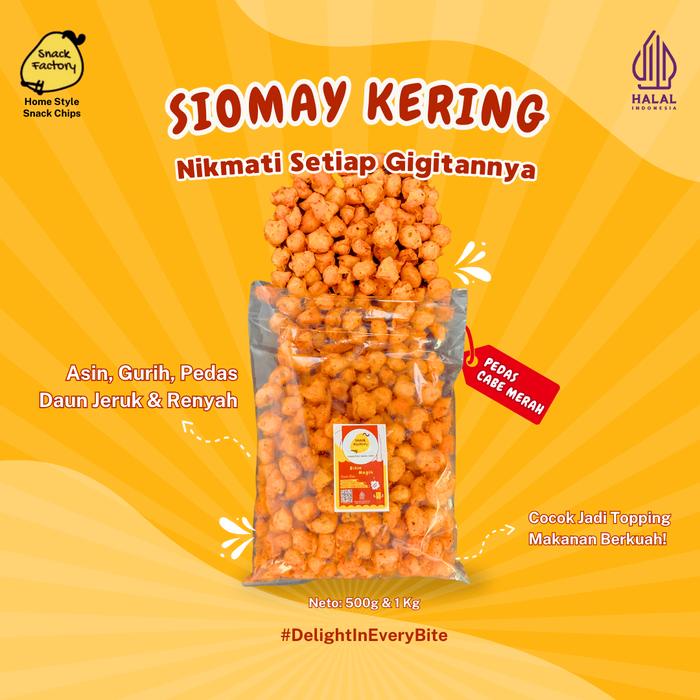 

SF Basreng Ikan Pedas Daun Jeruk Isi 500g Asin & Gurih snack chips food snacks keripik cemilan